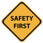 safety_first_diamond_sign_icon